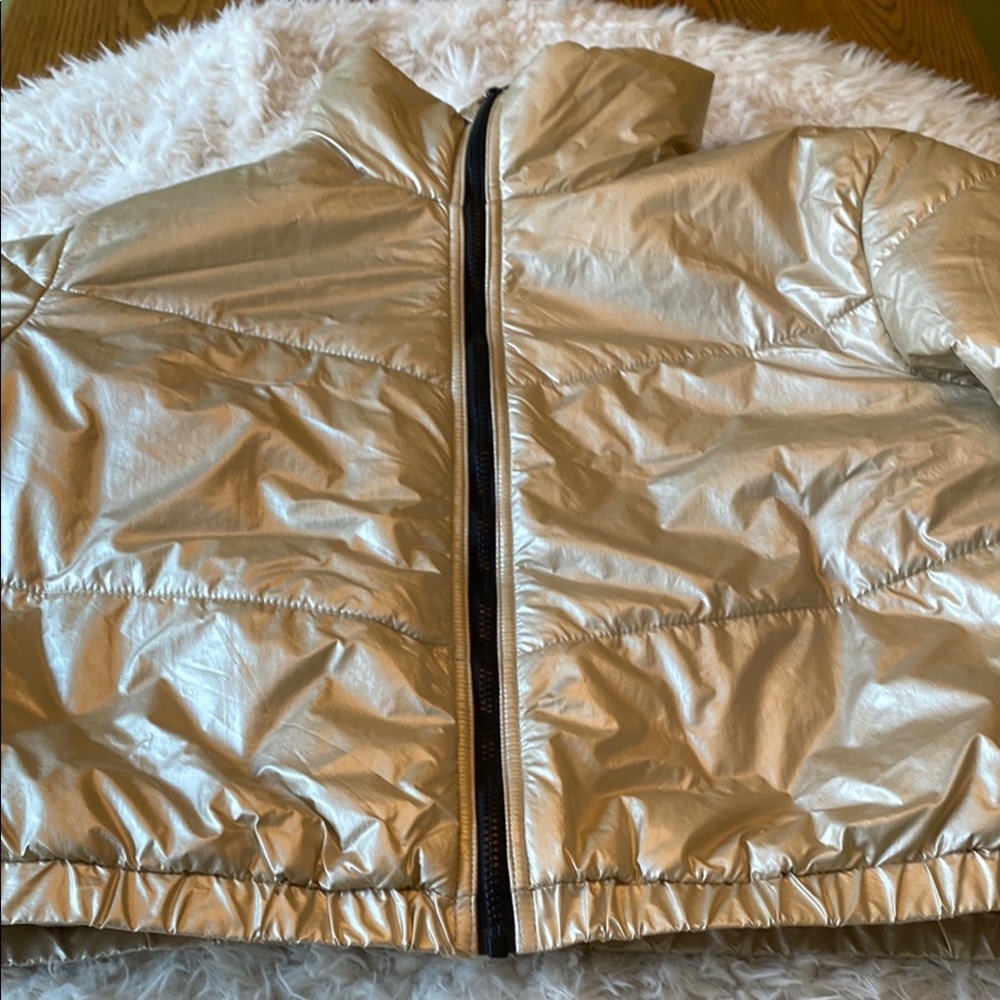 Wild Fable Metallic champagne gold Jacket